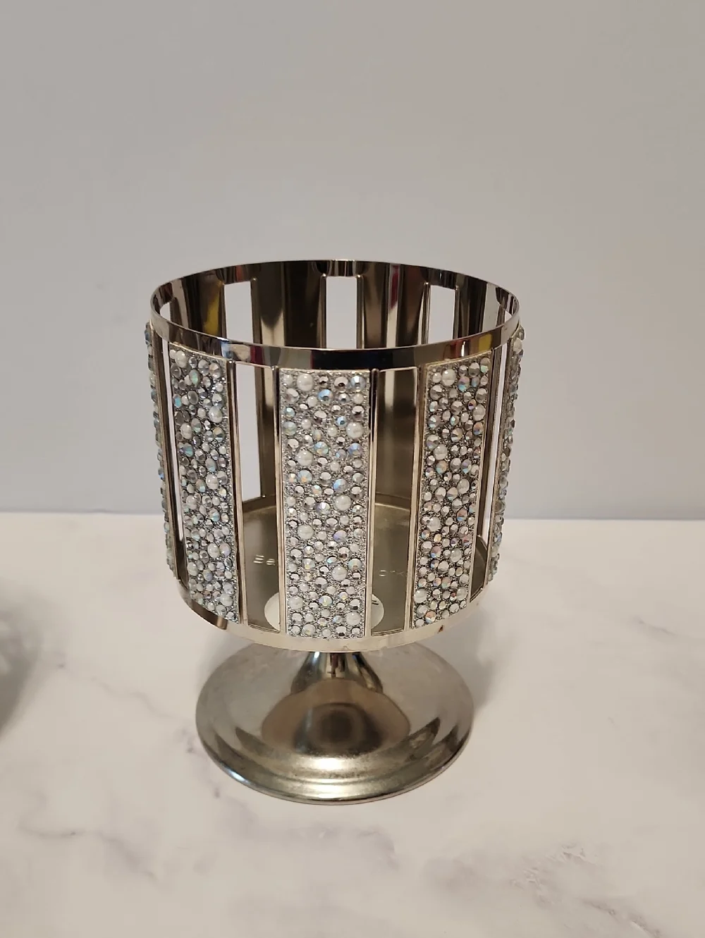 Bath & Body Works  Metallic Candle Holders Set - Elegant Home Accents